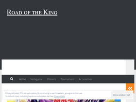 'roadoftheking.com' screenshot
