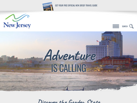 'visitnj.org' screenshot