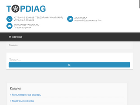 'topdiag.by' screenshot