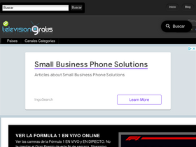 'televisiongratis.tv' screenshot