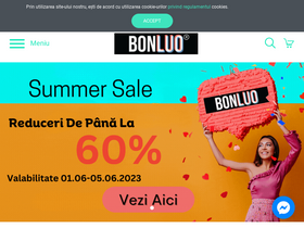 'bonluo.ro' screenshot