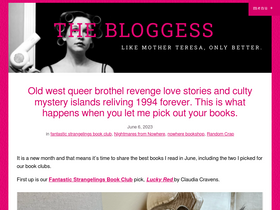 'thebloggess.com' screenshot