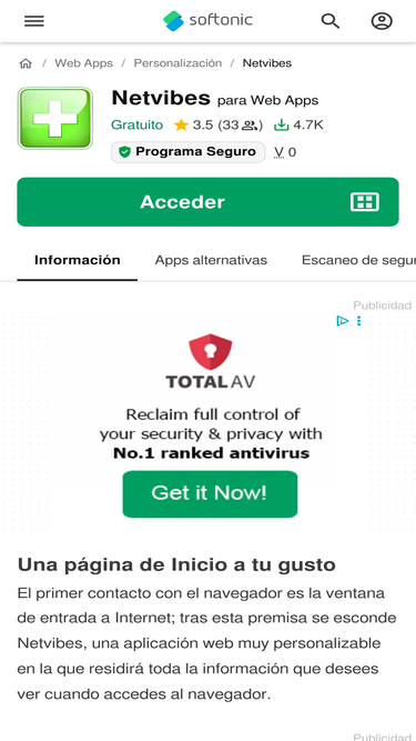 netvibes.softonic.com