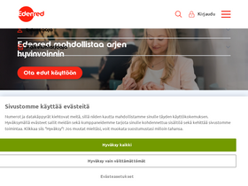 'edenred.fi' screenshot