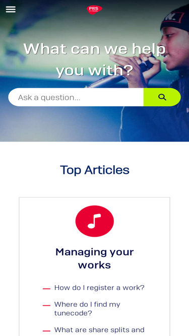 help.prsformusic.com