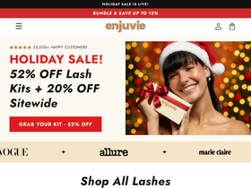 Enjuvie website screenshot