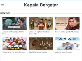 'kepalabergetaroriginal.com' screenshot