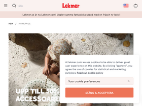 'help.lekmer.com' screenshot