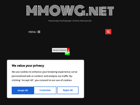 'mmowg.net' screenshot