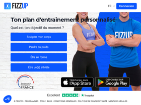 'fizzup.com' screenshot