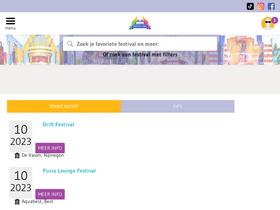 'festivalfans.nl' screenshot