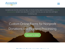 'acceptiva.com' screenshot