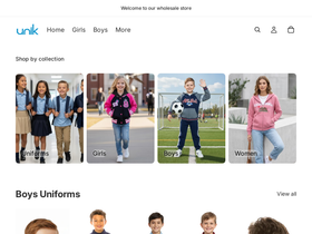 unikla.com homepage screenshot