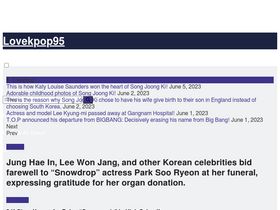 'lovekpop95.com' screenshot