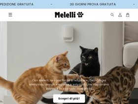 Melelli website screenshot