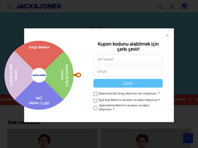 'jackjones.com.tr' screenshot