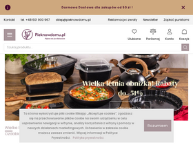 'pieknowdomu.pl' screenshot