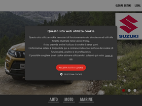 'suzuki.it' screenshot