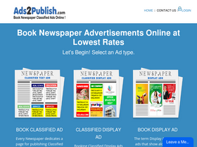 'lokmat.ads2publish.com' screenshot