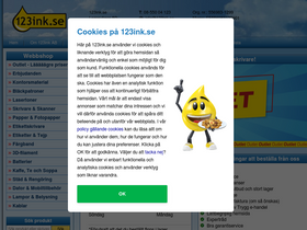 '123ink.se' screenshot