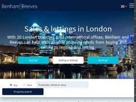 'benhams.com' screenshot