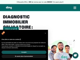 'dimo-diagnostic.net' screenshot