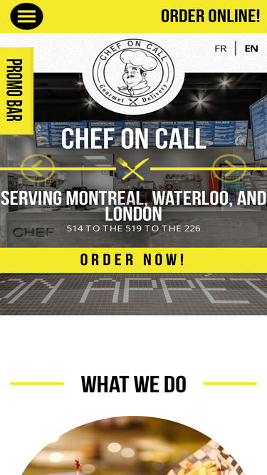 chefoncalldelivery.com