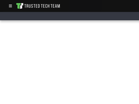 'trustedtechteam.com' screenshot