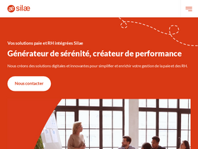 'silae.fr' screenshot