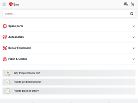 'all-spares.com' screenshot