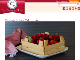 'recetasdemama.es' screenshot