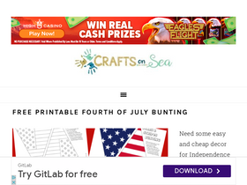 'craftsonsea.co.uk' screenshot