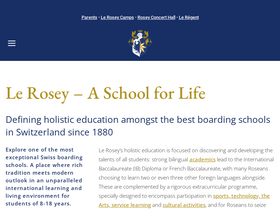 'rosey.ch' screenshot