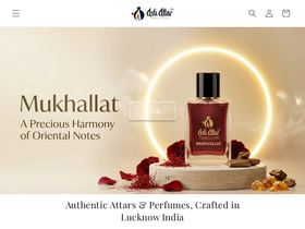 asliattar.com homepage screenshot