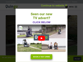 'quingoscooters.com' screenshot
