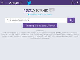 '123anime.info' screenshot