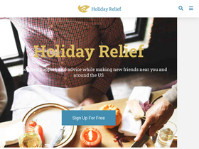 'holidayrelief.com' screenshot