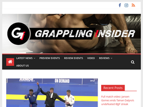 'grapplinginsider.com' screenshot