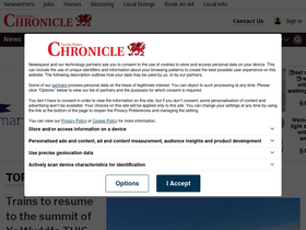 'northwaleschronicle.co.uk' screenshot