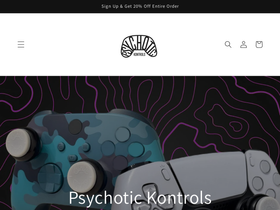 psychotickontrols.com homepage screenshot