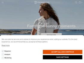 'didriksons.com' screenshot