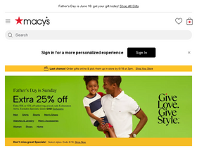'macys.com' screenshot