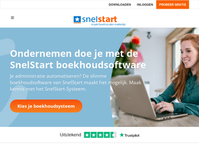 'snelstart.nl' screenshot