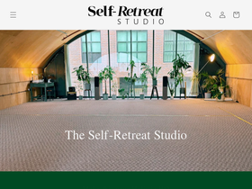 self-retreat.studio homepage screenshot