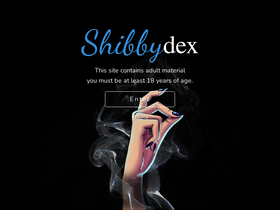 'shibbydex.com' screenshot
