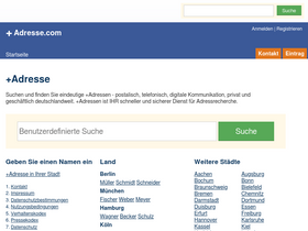 'plusadresse.com' screenshot
