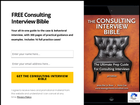 'managementconsulted.com' screenshot