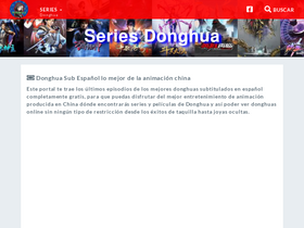 'seriesdonghua.com' screenshot