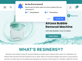 Resiners website screenshot