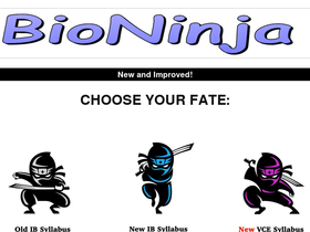 'bioninja.com.au' screenshot